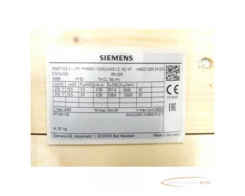 Siemens 1PH8081-1SV02-0NE1 - Z SN:YFH4622229504002 - ungebraucht! - - Bild 4