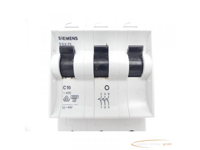 Siemens 5SX23 C10 Leistungsschutzschalter - 4
