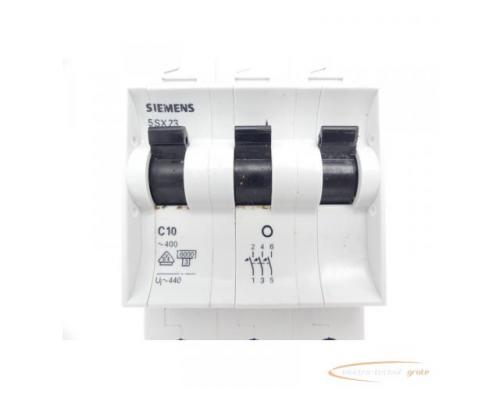 Siemens 5SX23 C10 Leistungsschutzschalter - Bild 4
