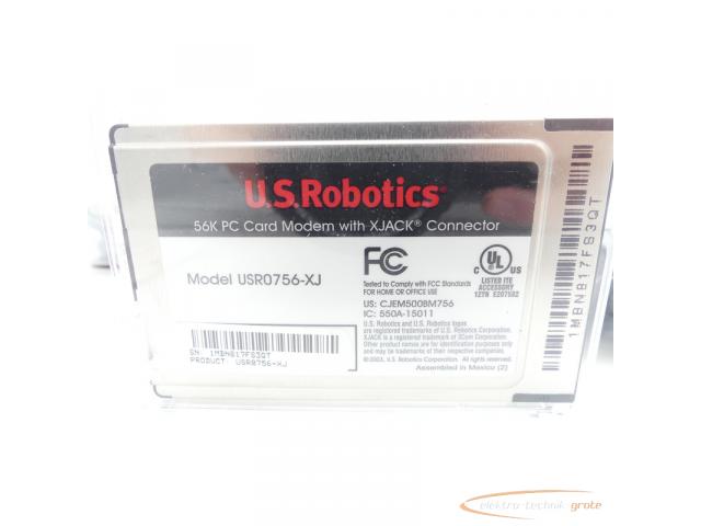 U.S Robotics 56K* OC Card Modem Model: 0756-CB ungebraucht! - 6