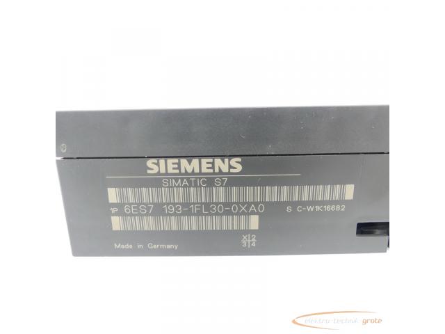 Siemens 6ES7193-1FL30-0XA0 E-Stand 1 Simatic S7 Zusatzklemme - 3