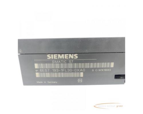 Siemens 6ES7193-1FL30-0XA0 E-Stand 1 Simatic S7 Zusatzklemme - Bild 3
