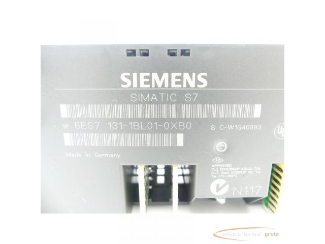 Siemens ET 200L Simatic S7 6ES7131-1BL01-0XB0 Elektronikblock - 3