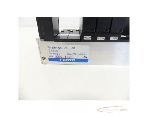 Festo VIMP-MINI-1 / 8-?.-PNP 24VDC Ventilinsel + 3 x MYH-5 / 2-2,3-LED-SA - Bild 5
