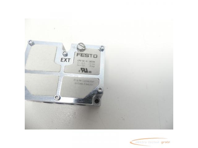 Festo CPV-10-VI-18200 Flächen-Schalldämpfer Endplatte rechts 188 453 - 4