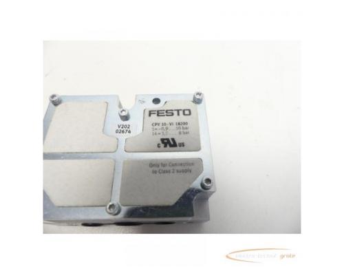 Festo CPV-10-VI-18200 Flächen-Schalldämpfer Endplatte links 188 452 - Bild 4