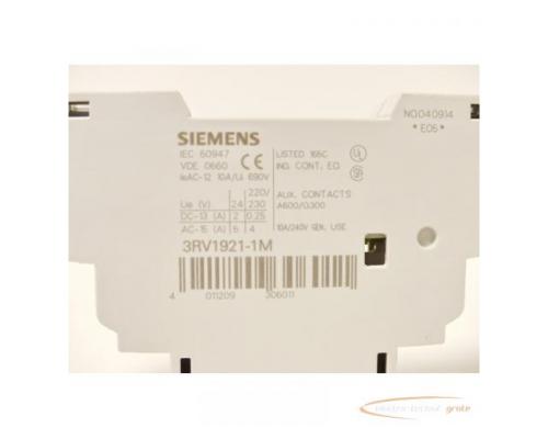 Siemens 3RV1921-1M Meldeschalter für Leistungsschalter - Bild 2