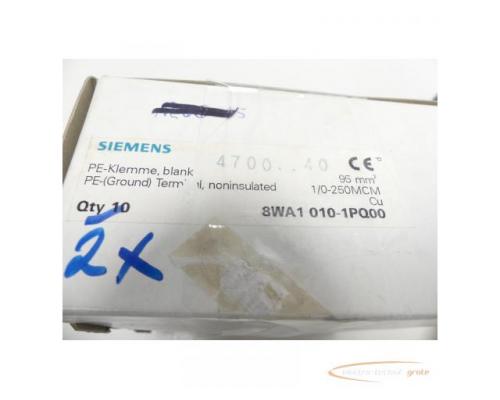 Siemens 8WA1 010-1PQ00 PE-Klemme, blank VPE= 2 Stck. > ungebraucht! - Bild 4