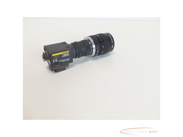 Omron F400-S1 Camera mit Objektiv Cosmicar Television Lens 50mm - 3