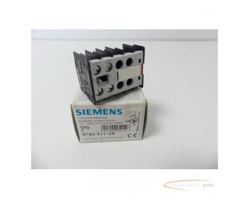 Siemens 3TX4411-2A Hilfsschalterblock > ungebraucht! - Bild 1