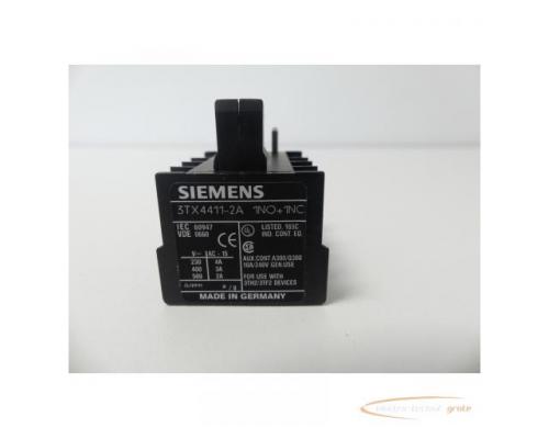 Siemens 3TX4411-2A Hilfsschalterblock > ungebraucht! - Bild 3