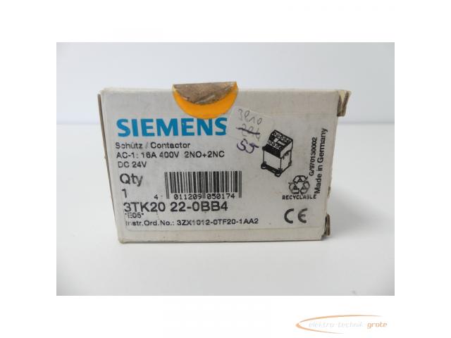 Siemens 3TK2022-0BB4 Schütz > ungebraucht! - 2