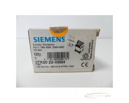 Siemens 3TK2022-0BB4 Schütz > ungebraucht! - Bild 2
