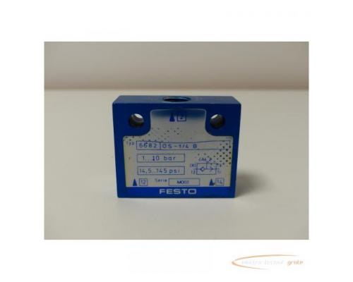 Festo OS-1/4 B Typ 6682 Serie M002 blau -gebraucht!- - Bild 1