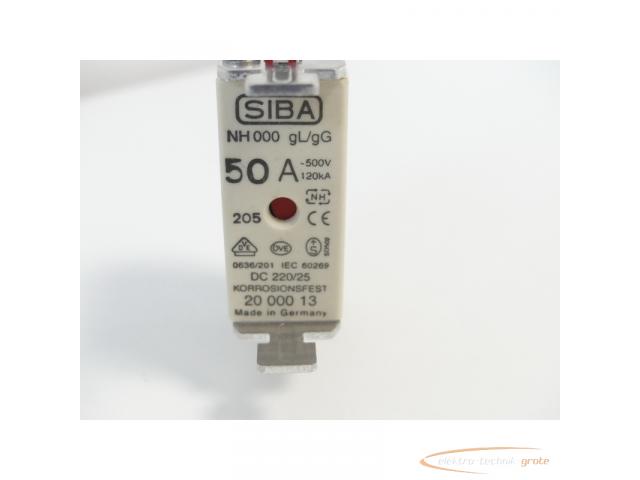 SIBA NH 000 gL/GG Sicherungseinsatz 50A - 2