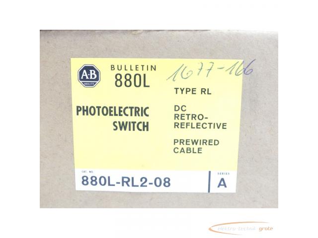 Allen Bradley 880L-RL2-08 Photoelectric Switch - ungebraucht! - - 4