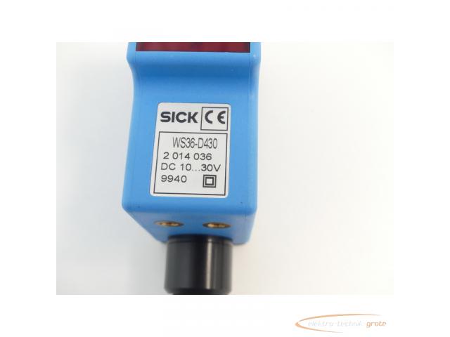 Sick WS36-D430 Lichtschranke 2 014 036 DC 10?30V Neuwertig ! - 2