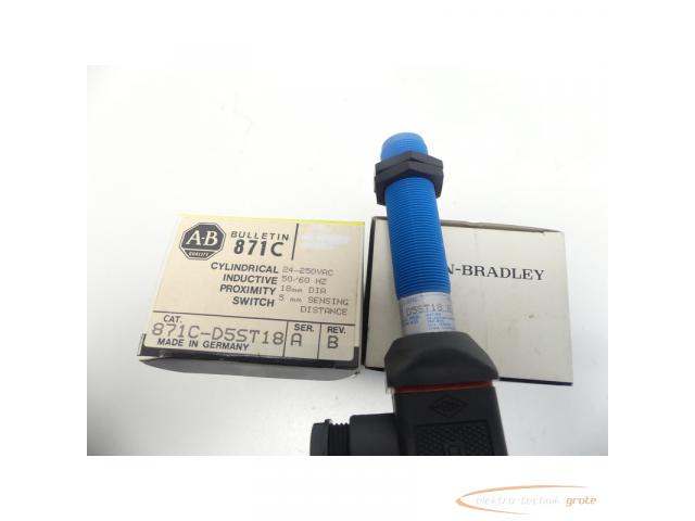 Allen Bradley CAT 871C-D5ST18 Inductive Proximity Switch > ungebraucht! - 3