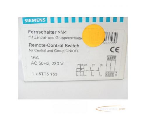 Siemens 5TT5153 Fernschalter >N< 16A AC 50Hz, 230V - ungebraucht! - - Bild 2