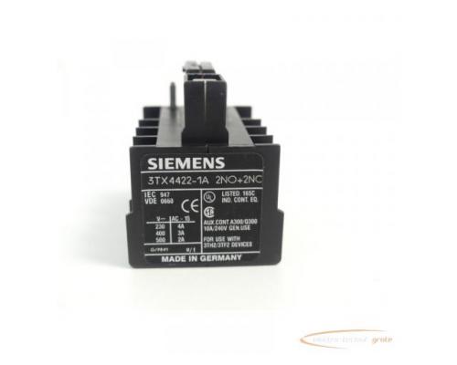 Siemens 3TX4422-1A Hilfsschalterblock - ungebraucht! - - Bild 3