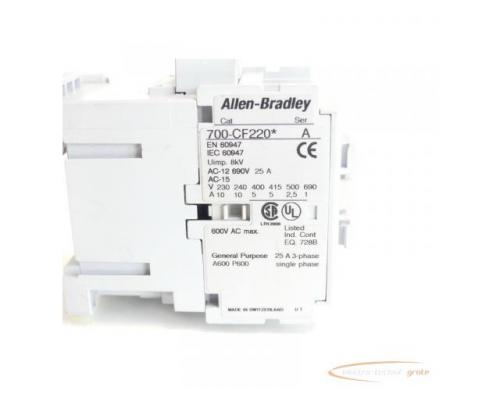 Allen Bradley 700-CF220 Control Relay Series A - ungebraucht! - - Bild 5