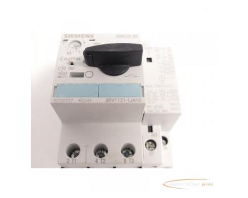 Siemens 3RV1121-1JA10 Leistungsschalter 7 - 10A E-Stand 04 - ungebraucht! - - Bild 4