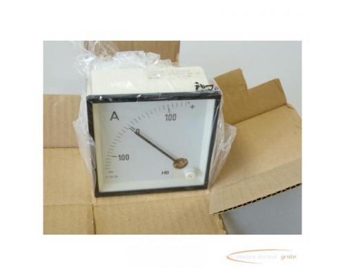 Hartmann & Braun Drehspulanzeiger H 96 NW +/- 140A - ungebraucht! -
