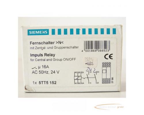 Siemens 5TT5152 Fernschalter >N< - ungebraucht! -