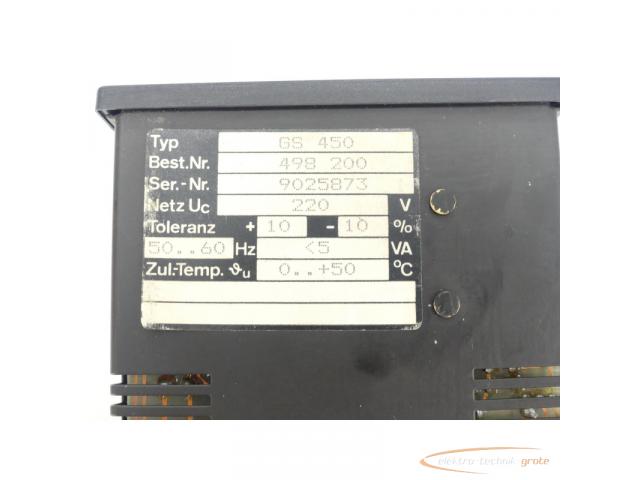 Ziehl GS 450 Grenzwertschalter 220V 50/60 Hz - 3