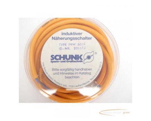 Schunk INW60/S induktiver Näherungsschalter + Lumbberg STL 58 - ungebraucht! - - Bild 2