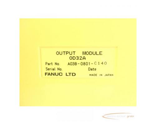Fanuc A03B-0801-C140 Output Module 0D32A - Bild 6