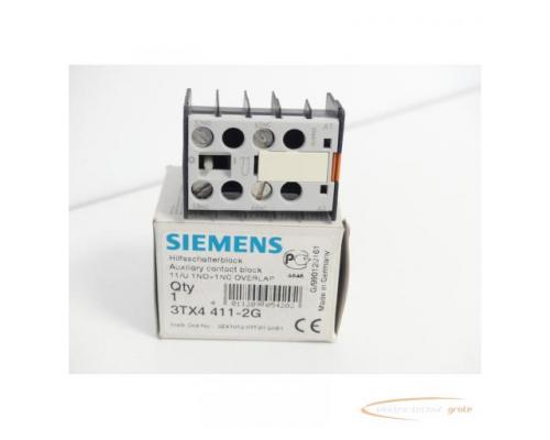 Siemens 3TX4411-2G Hilfsschalterblock - ungebraucht! - - Bild 1