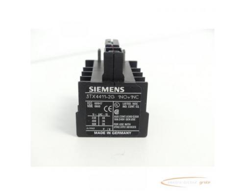 Siemens 3TX4411-2G Hilfsschalterblock - ungebraucht! - - Bild 3