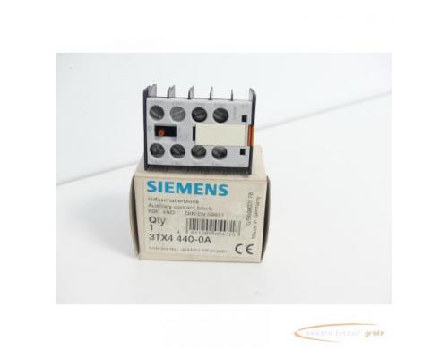 Siemens 3TX4440-0A Hilfsschalterblock - ungebraucht! - - Bild 1