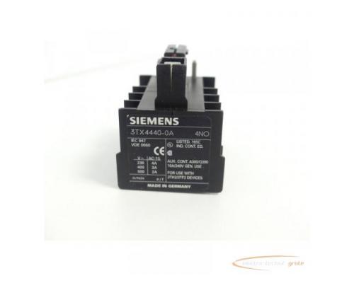Siemens 3TX4440-0A Hilfsschalterblock - ungebraucht! - - Bild 3