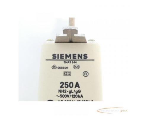 Siemens 3NA3244 Sicherungseinsatz 250A - Neuwertig - - Bild 3