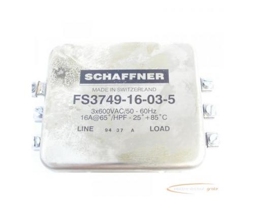 Schaffner FS3749-16-03-5 Line Filter 3 x 600V AC 50 - 60 Hz - Bild 2