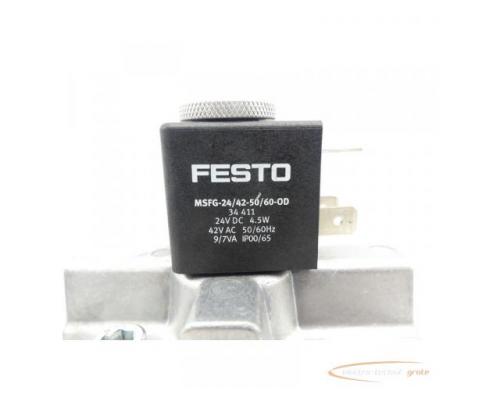 Festo VL/0-3-1/2 Ventil + MSFG-24/42-50/60-OD Ventil 34411 - Bild 5