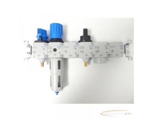 Festo HE-D-MIDI Einschaltventil 170682 + LFR-D-7-MIDI Feinstfilter 192595 + ? - Bild 1