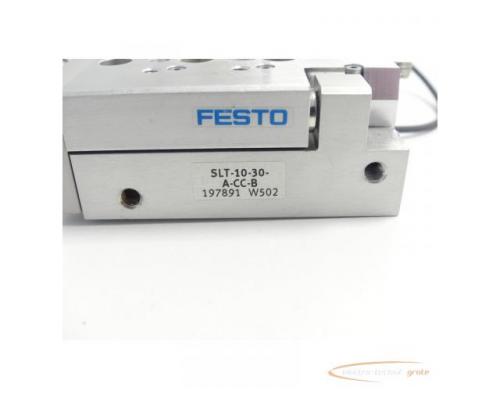 Festo SLT-10-30-A-CC-B Minischlitten + 2x Balluff BMF 303K-PS-C-2-SA2-S49-00,5 - Bild 2