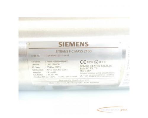 Siemens 7ME4100-1ED12-1AA1 SITRANS FC MASS 2100 SN:7ME410864403N453 - Bild 4