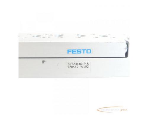 Festo SLT-10-80-P-A Mini-Schlitten 170559 W102 - Bild 4