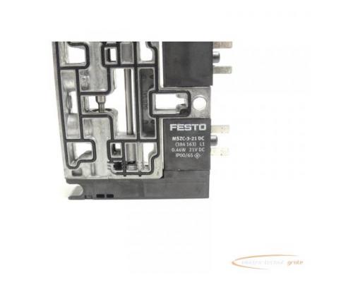 Festo CPV10-M1H-5JS-M7 Magnetventil 161415 Serie V802 mit 2 x MSZC-3-21 DC - Bild 4
