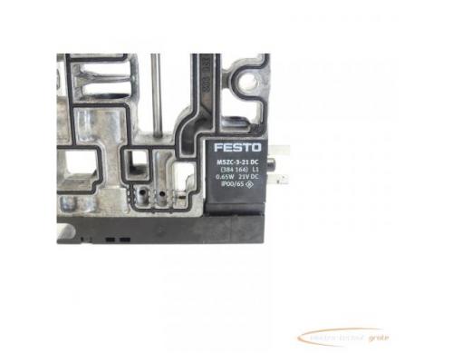 Festo CPV14-M1H-2X3-GLS-1/8 Magnetventil 161362 Serie W102 mit 2 x MSZC-3-21 DC - Bild 4