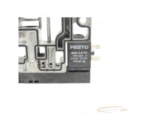 Festo CPV14-M1H-2X3-GLS-1/8 Magnetventil 161362 Serie W202 mit 2 x MSZC-3-21 DC - Bild 4