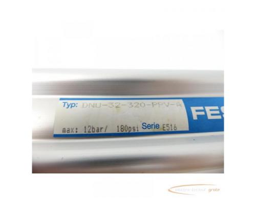 Festo Typ: DNU-32-320-PPV-A Pneumatik Zylinder - Bild 6