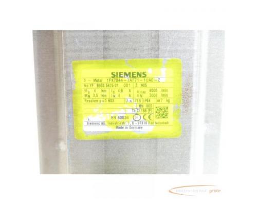 Siemens 1FK7044-7AF71-1UA0 - Z Synchronservomotor SN:YFB930542501001 - Bild 4