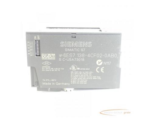 Siemens 6ES7138-4CF02-0AB0 Powermodul E Stand 02 S:CU5A73018 - ungebraucht! - - Bild 4