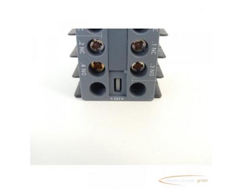 Siemens 3RH2911-1HA12 Hilfsschalterblock E Stand 03 - ungebraucht! - - Bild 4