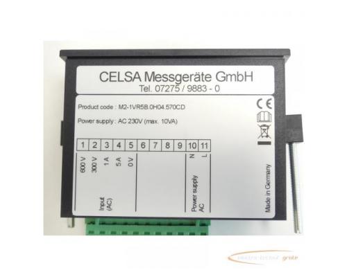 Celsa M2-1VR5B.0H04.570CD Spannungsmesser - ungebraucht! - - Bild 5